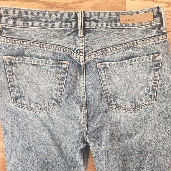EUC GRLFRND Mica High-Rise Button Fly Jeans in Great Expectations, Size 27 - Picture 8 of 14
